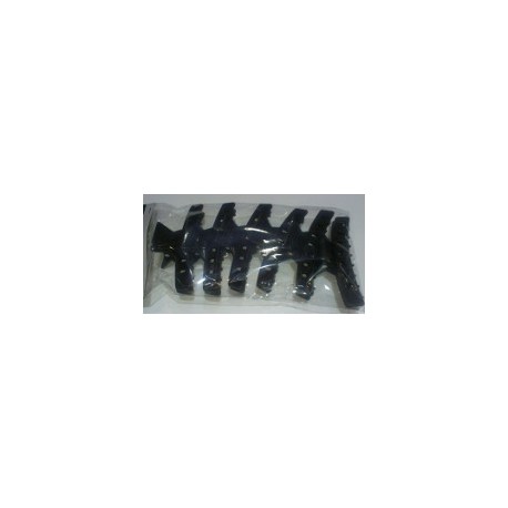 Bolsa 6 U. Grapa Separ.Plast.GD Negras