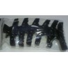 Bolsa 6 U. Grapa Separ.Plast.GD Negras