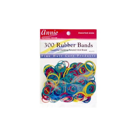 Colored Rubber Bands (Gomas 300ud/pack) Diferentes Colores