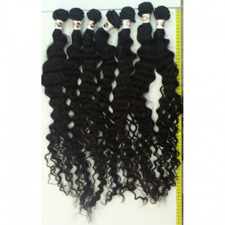 75 cm Cosido Rizado Deep Wave