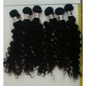 50 cm Cosido Rizado Deep Wave